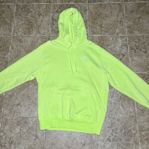 Small Volt Green Nike hoodie